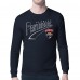 Florida Panthers Starter Navy Modern Tailsweep Long Sleeve T-Shirt