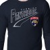 Florida Panthers Starter Navy Modern Tailsweep Long Sleeve T-Shirt