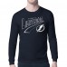 Футболка Tampa Bay Lightning Starter Blue Modern Tailsweep Long Sleeve