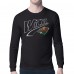 Minnesota Wild Starter Black Modern Tailsweep Long Sleeve T-Shirt