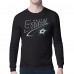 Dallas Stars Starter Black Modern Tailsweep Long Sleeve T-Shirt