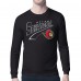 Ottawa Senators Starter Black Modern Tailsweep Long Sleeve T-Shirt Ottawa Senators Starter Black Modern Tailsweep Long Sleeve T-Shirt
