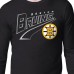 Футболка с длинным рукавом Boston Bruins Starter Black Modern Tailsweep
