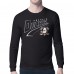 Футболка с длинным рукавом Anaheim Ducks Starter Black Modern Tailsweep