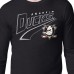Футболка с длинным рукавом Anaheim Ducks Starter Black Modern Tailsweep