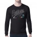 Футболка с длинным рукавом San Jose Sharks Starter Black Modern Tailsweep Футболка с длинным рукавом San Jose Sharks Starter Black Modern Tailsweep