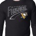 Pittsburgh Penguins Starter Black Modern Tailsweep Long Sleeve T-Shirt