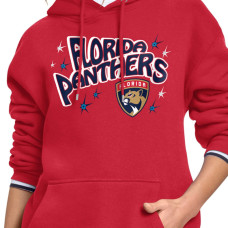 Женская толстовка Florida Panthers Starter Red Fireworks Fleece Женская толстовка Florida Panthers Starter Red Fireworks Fleece