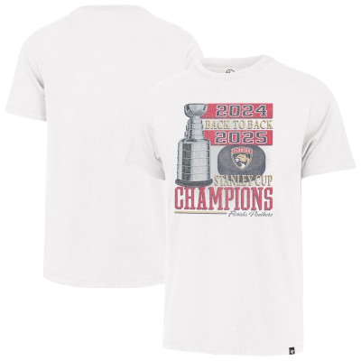 Футболка Florida Panthers 47 White Back-to-Back Vintage