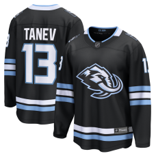 Джерси Utah Mammoth Brandon Tanev Fanatics Black Home Breakaway