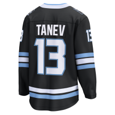 Джерси Utah Mammoth Brandon Tanev Fanatics Black Home Breakaway