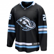Джерси Utah Mammoth Ian Cole Fanatics Black Home Breakaway