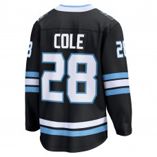 Джерси Utah Mammoth Ian Cole Fanatics Black Home Breakaway