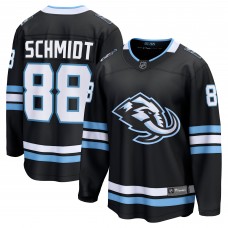 Джерси Utah Mammoth Nate Schmidt Fanatics Black Home Breakaway
