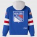 Толстовка New York Rangers OVO x NHL Blue Fleece