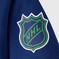 Vancouver Canucks OVO x NHL Blue Fleece Hoodie