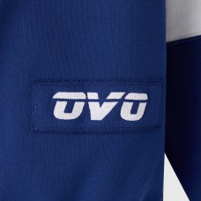 Vancouver Canucks OVO x NHL Blue Fleece Hoodie