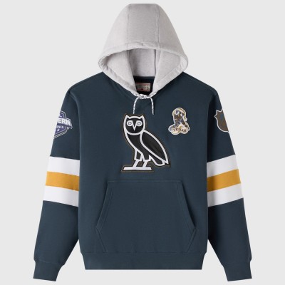 Vegas Golden Knights OVO x NHL Gray Fleece Hoodie