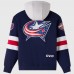 Columbus Blue Jackets OVO x NHL Navy Fleece Hoodie