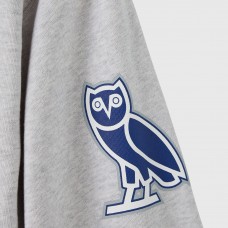 Winnipeg Jets OVO x NHL Heather Gray Fleece Sweatshirt