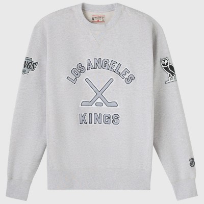 Los Angeles Kings OVO x NHL Heather Gray Fleece Sweatshirt