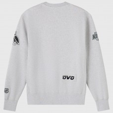 Los Angeles Kings OVO x NHL Heather Gray Fleece Sweatshirt