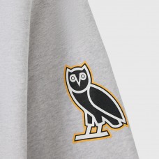 Boston Bruins OVO x NHL Heather Gray Fleece Sweatshirt