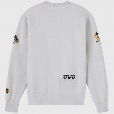 Кофта Pittsburgh Penguins OVO x NHL Heather Gray Fleece