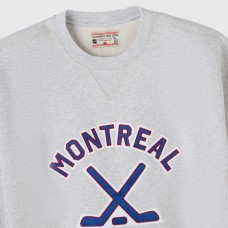 Montreal Canadiens OVO x NHL Heather Gray Fleece Sweatshirt