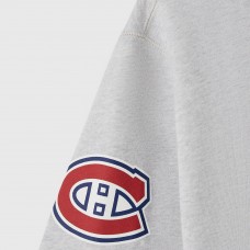 Montreal Canadiens OVO x NHL Heather Gray Fleece Sweatshirt