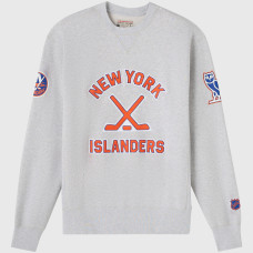 New York Islanders OVO x NHL Heather Gray Fleece Sweatshirt