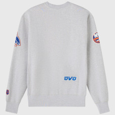 New York Islanders OVO x NHL Heather Gray Fleece Sweatshirt