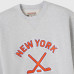 New York Islanders OVO x NHL Heather Gray Fleece Sweatshirt