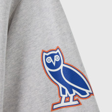 New York Islanders OVO x NHL Heather Gray Fleece Sweatshirt
