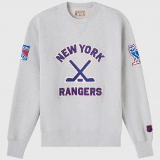 Кофта New York Rangers OVO x NHL Heather Gray Fleece