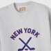 Кофта New York Rangers OVO x NHL Heather Gray Fleece