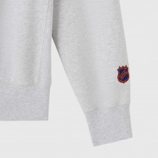Edmonton Oilers OVO x NHL Heather Gray Fleece Sweatshirt