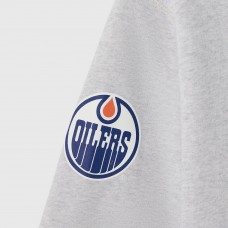 Edmonton Oilers OVO x NHL Heather Gray Fleece Sweatshirt