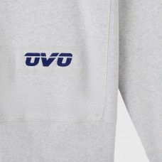 Edmonton Oilers OVO x NHL Heather Gray Fleece Sweatshirt