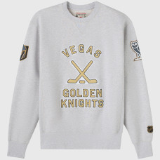 Свитшот Vegas Golden Knights OVO x NHL Heather Gray Fleece