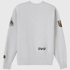 Свитшот Vegas Golden Knights OVO x NHL Heather Gray Fleece
