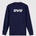 Winnipeg Jets OVO x NHL Navy YD Striped Rugby Polo