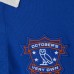 New York Islanders OVO x NHL Royal YD Striped Rugby Polo