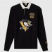 Поло Pittsburgh Penguins OVO x NHL Black YD Striped Rugby