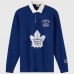 Toronto Maple Leafs OVO x NHL Blue YD Striped Rugby Polo