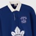 Toronto Maple Leafs OVO x NHL Blue YD Striped Rugby Polo