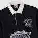 Los Angeles Kings OVO x NHL Black YD Striped Rugby Polo