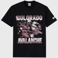 Colorado Avalanche OVO x NHL Black Graphic T-Shirt Colorado Avalanche OVO x NHL Black Graphic T-Shirt