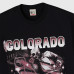 Colorado Avalanche OVO x NHL Black Graphic T-Shirt