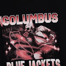 Columbus Blue Jackets OVO x NHL Black Graphic T-Shirt